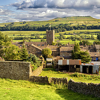 Buy canvas prints of Askrigg in the Yorkshire Dales by Peter Stuart