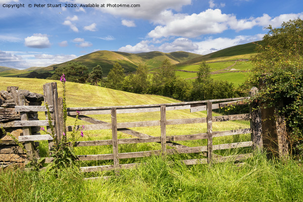 The Howgills and Sedbergh Picture Board by Peter Stuart