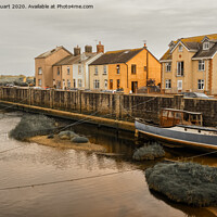 Buy canvas prints of Haverigg Harbour, South Cumbria by Peter Stuart