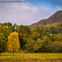 Buy canvas prints of Ben A'an is a hill in the Trossachs by Peter Stuart
