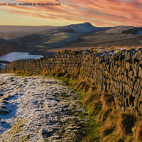 Buy canvas prints of Hadrian's Wall from Once Brewed by Peter Stuart