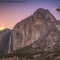 Buy canvas prints of Yosemite Falls by Peter Stuart