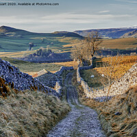 Buy canvas prints of Goat Scar Lane, Stainforth, Ribblesdale, North Yorkshire  by Peter Stuart
