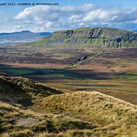 Buy canvas prints of Pen-y-ghent from Fountains Fell by Peter Stuart