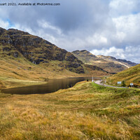 Buy canvas prints of The REST & BE THANKFUL on the A83 by Peter Stuart