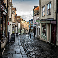 Buy canvas prints of Top of Catherine Hill Frome by Dan Hopkins