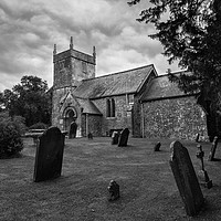 Buy canvas prints of Holcombe Old Church, Somerset by Dan Hopkins
