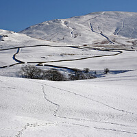 Buy canvas prints of Winter in Cumbria. by David Birchall