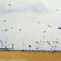 Buy canvas prints of Lytham St. Annes kite festival. by David Birchall