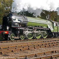 Buy canvas prints of Steam train 60163 Tornado by David Birchall
