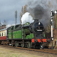 Buy canvas prints of Departure From Loughborough by David Birchall