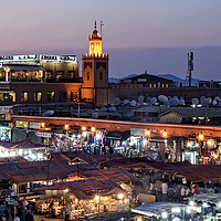 Buy canvas prints of Mystical Marrakech by David Birchall