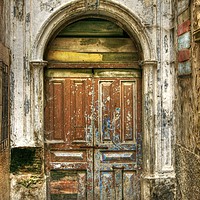Buy canvas prints of Mysterious Medina Doorway by David Birchall