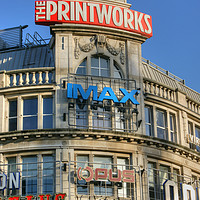 Buy canvas prints of The Printworks, Manchester by David Birchall