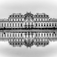 Buy canvas prints of Schonbrunn Palace, Vienna by David Birchall
