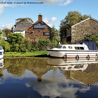 Buy canvas prints of Th' Owd Tithebarn pub at Garstang. by David Birchall