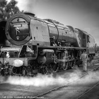 Buy canvas prints of Steam locomotive 46233 Duchess Of Sutherland  by David Birchall