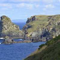 Buy canvas prints of Bossiney by Alan Sutton