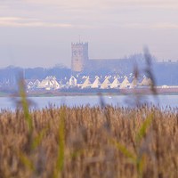 Buy canvas prints of Christchurch Priory by Alan Sutton