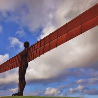 Buy canvas prints of Angel of the North by Alan Sutton