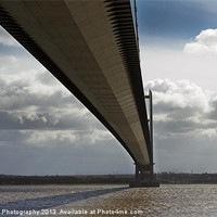 Buy canvas prints of The Humber Bridge by A B