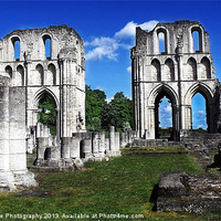Buy canvas prints of Roche Abbey by A B