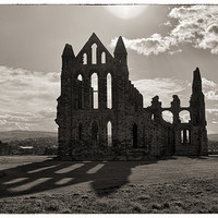 Buy canvas prints of Whitby Abbey by Rock Weasel Designs