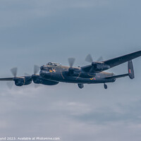 Buy canvas prints of Lancaster Bomber by bryan hynd