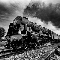 Buy canvas prints of The Royal Scot by bryan hynd