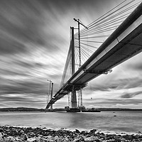Buy canvas prints of Queensferry Crossing by bryan hynd