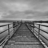 Buy canvas prints of Luss Pier by bryan hynd