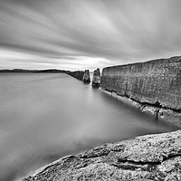Buy canvas prints of High Tide at Cramond by bryan hynd