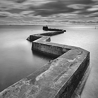 Buy canvas prints of Breakwater by bryan hynd