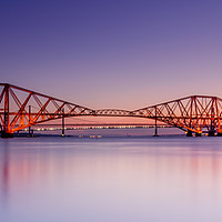 Buy canvas prints of The Bridges at Sunset by bryan hynd