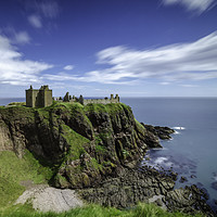 Buy canvas prints of Dunnottar Castle by bryan hynd