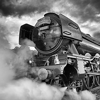 Buy canvas prints of Flying Scotsman by bryan hynd