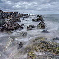 Buy canvas prints of Volcanic Seascape by bryan hynd
