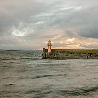 Buy canvas prints of Burntisland Harbour by bryan hynd