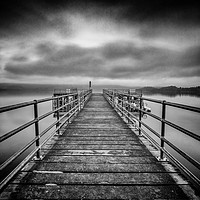 Buy canvas prints of Luss Pier by bryan hynd