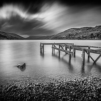 Buy canvas prints of Loch Earn at St Fillans by bryan hynd