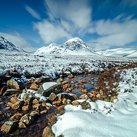 Buy canvas prints of Bauchaille Etive Mor  by bryan hynd