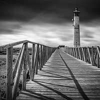 Buy canvas prints of Morro Jable Lighthouse by bryan hynd