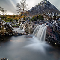 Buy canvas prints of Bauchaille Etive Mor Portrait by bryan hynd