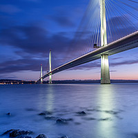 Buy canvas prints of The Crossing at Night  by bryan hynd