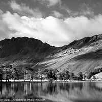 Buy canvas prints of The Pines on Buttermere by Steve Jackson
