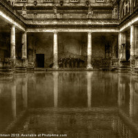Buy canvas prints of Roman Baths by Perry Johnson