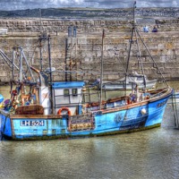 Buy canvas prints of Fishing trawler by Perry Johnson