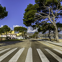 Buy canvas prints of Passeig Saralegui by Perry Johnson