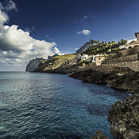 Buy canvas prints of Cala Sant Vicenç by Perry Johnson