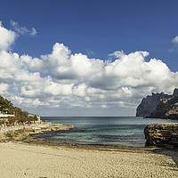 Buy canvas prints of Cala Sant Vicenç by Perry Johnson